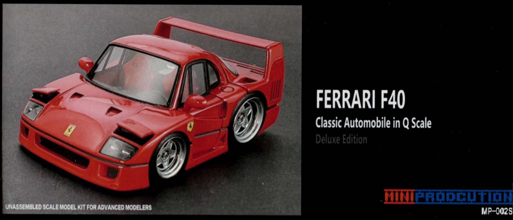 MINIPRODUCTION - FERRARI F40