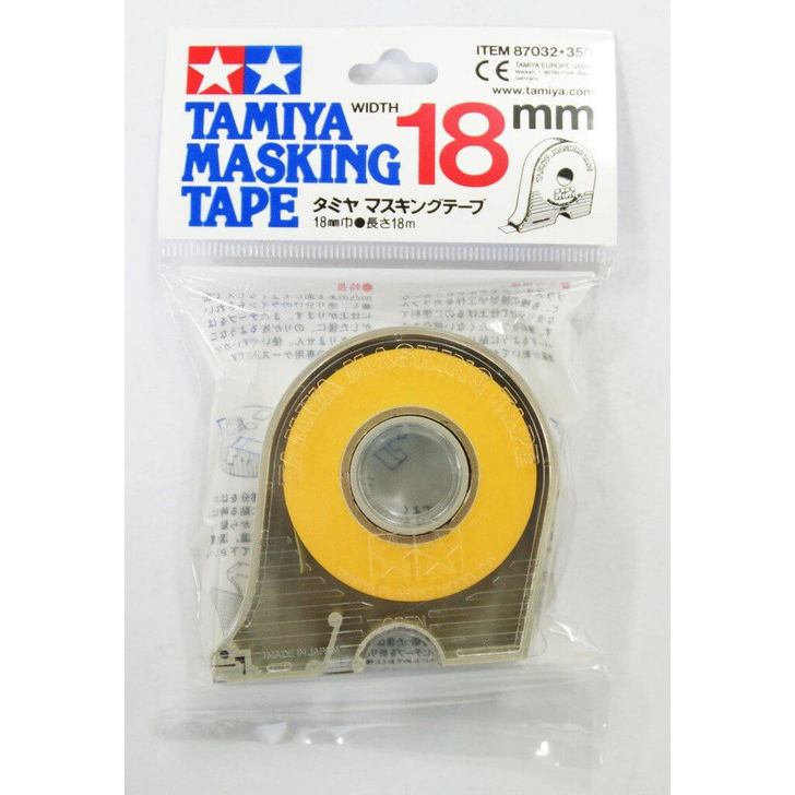 Cinta de enmascarar 18mm con Dispensador