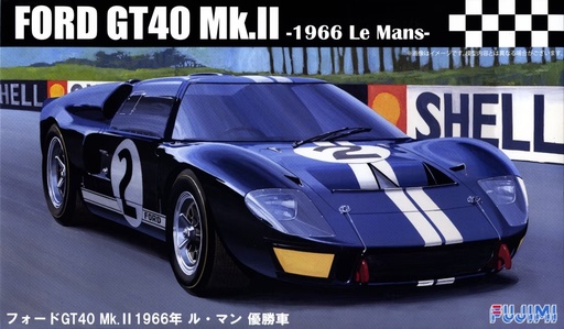 [FUJ-12603] FUJIMI - 1/24 FORD GT40 MKII '66 LEMANS WINNER
