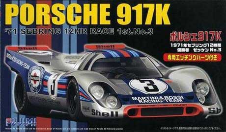 [FUJ-12388] FUJIMI - 1/24 PORSCHE 917K DELUXE '71 SEBRING 12HR RACE 1st No.3