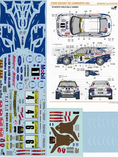 [DOM-FCDDEC001] Ford Escort Monte Carlo Winner 94
